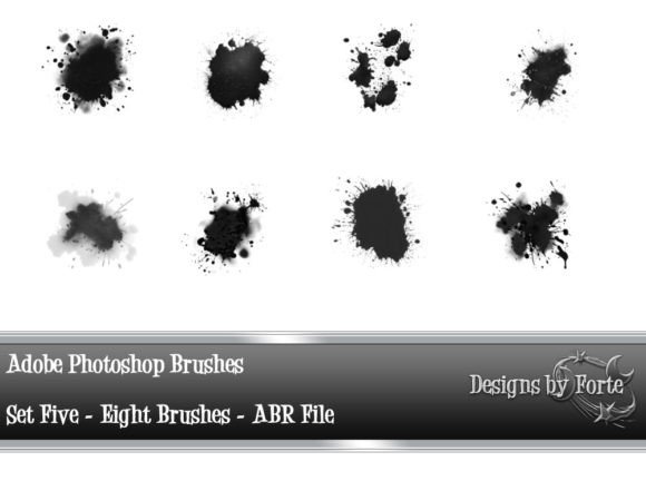 8 Abstract Adobe Photoshop Brushes Set 5: A Comprehensive Guide to Digital Texture and Art