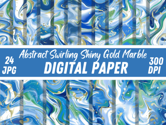Abstract Liquid Swirling Gold Marble: A Practical Guide to Digital Paper Selection