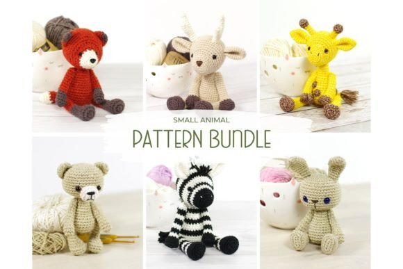 Amigurumi Animals Pattern Bundle: A Smart Start for Your Crochet Journey