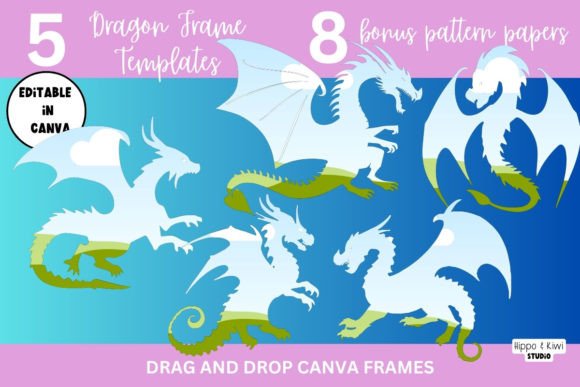 Dragon Frame Template for Canva: A Practical Guide to Magical Design
