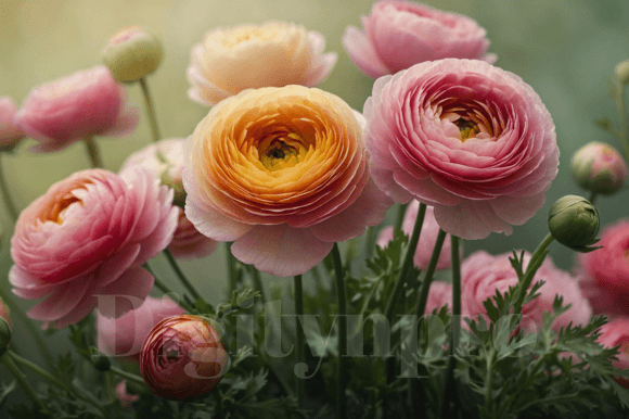Ranunculus Flower Wallpaper: Bringing Springtime Elegance to Your Home