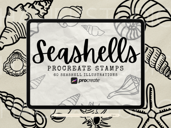 Seashell Procreate Stamp Brush Set: A Comprehensive Guide for Digital Artists and Designers